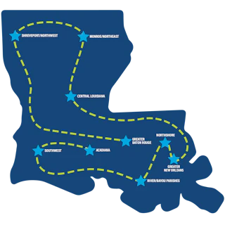 Healthy Moves Bus Route - Square